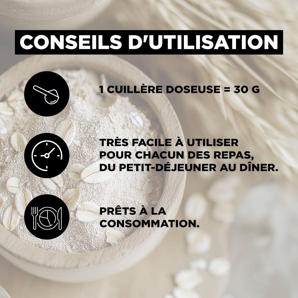 Flocons Avoine Instant' en Poudre