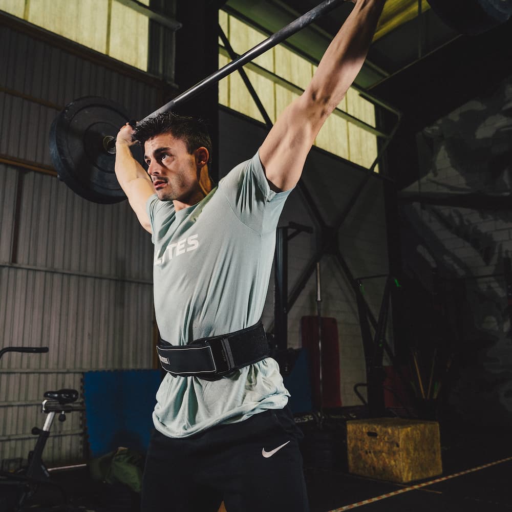 Ceinture Haltérophilie Noire Taille M