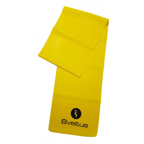 Bande latex 0.25 mm Jaune SVELTUS - FitnessBoutique