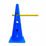 Set 2 cônes multifonction + Barre SVELTUS - FitnessBoutique