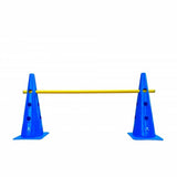 Set 2 cônes multifonction + Barre SVELTUS - FitnessBoutique