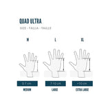 Quad Ultra Hands Grips Noir Vert Taille XL VELITES - FitnessBoutique